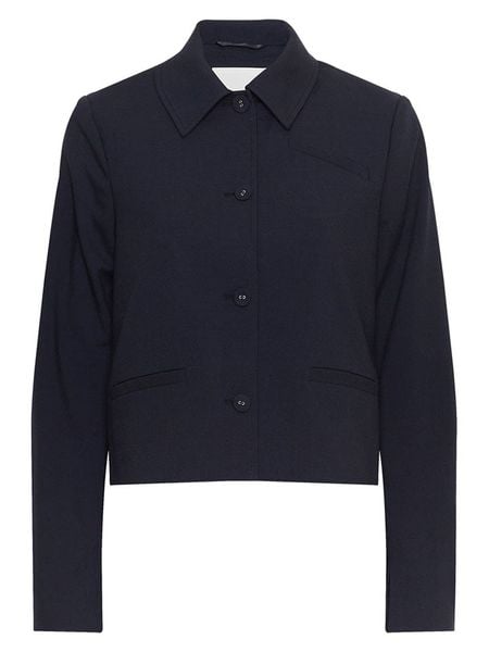 MOSS COPENHAGEN Kurtka koszulowa "Wilder" w kolorze granatowym rozmiar: S. Niebieskie kurtki damskie MOSS COPENHAGEN, s, bez wzorów, bez kaptura. Za 226.24 zł.