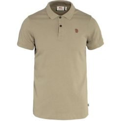 Koszulka Polo Męska Fjallraven Övik. Brązowe koszulki polo męskie Fjällräven, m, bez wzorów, bez ramiączek. Za 449.00 zł.