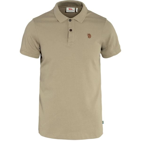 Koszulka Polo Męska Fjallraven Övik. Niebieskie koszulki polo męskie Fjällräven, l, bez wzorów, z bawełny, bez ramiączek. Za 449.00 zł.