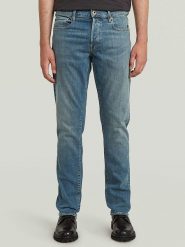 G-Star Dżinsy "3301" - Tapered fit - w kolorze niebieskim rozmiar: W40/L36. Niebieskie jeansy męskie G-Star. Za 214.95 zł.