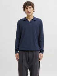 Jack & Jones sweter z dzianiny - JPRbluriley Mężczyźni Bawełna niebieski, L. Niebieskie swetry męskie Jack & Jones, l, bez wzorów, z bawełny, bez kołnierzyka. Za 169.95 zł.