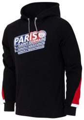 Bluza z kapturem PSG dla dorosłych. Czarne bluzy z kapturem męskie PSG, m, z bawełny. Za 259.99 zł.