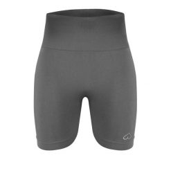 Szorty fitness damskie Beshaped Power Up! Modelujące. Szare spodenki sportowe damskie BESHAPED, s, z nylonu, na fitness i siłownię. Za 159.00 zł.