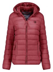 ANAPURNA Kurtka pikowana "Akitalana Hood" w kolorze bordowym rozmiar: XL. Czerwone kurtki damskie ANAPURNA, xl, bez wzorów, bez kaptura. Za 194.95 zł.