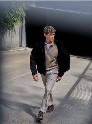 Bluza regular z bawełną - beżowy. Brązowe bluzy bez kaptura męskie Reserved, l, z bawełny. Za 129.99 zł.