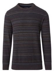 CASAMODA Sweter w kolorze brązowo-czarnym rozmiar: 5XL. Brązowe swetry męskie CASAMODA, xl, bez wzorów, z bawełny, bez kołnierzyka. Za 87.40 zł.