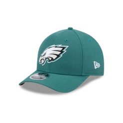 Czapka z daszkiem New Era 9forty Eagles NFL MC OTC. Zielone czapki męskie New Era, bez wzorów, casualowe. Za 176.50 zł.