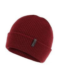 Czapka zimowa Inov-8 Venturelite Beanie. Czerwone czapki męskie Inov-8, na zimę, bez wzorów, z elastanu, sportowe. Za 109.99 zł.