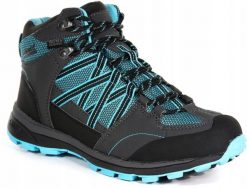 Damskie buty trekkingowe Samaris Mid RWF539. Niebieskie obuwie trekkingowe damskie Regatta. Za 331.99 zł.