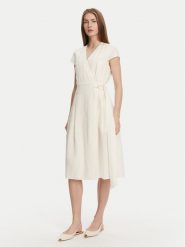 TWINSET Sukienka letnia 251TT2072 Écru Loose Fit. Sukienki damskie Twinset, na lato, bez wzorów, z lyocellu, bez kołnierzyka, bez ramiączek. Za 1,159.00 zł.