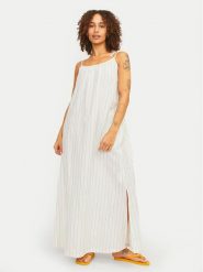JJXX Sukienka letnia Karla 12249766 Biały Comfort Fit. Białe sukienki damskie JJXX, na lato, l, bez wzorów, z bawełny, bez kołnierzyka, bez ramiączek. Za 199.99 zł.