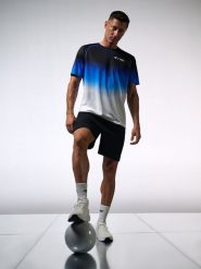 4F Spodenki treningowe szybkoschnące męskie 4F x Robert Lewandowski - czarne XXL. Czarne szorty sportowe męskie 4f, l, z materiału, do biegania. Za 169.99 zł.