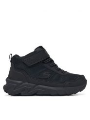 Skechers Sneakersy Elite Sport Tread - Aquavek HI 406336L/BBK Czarny. Czarne trampki i tenisówki chłopięce Skechers, bez wzorów, ze skóry, sportowe, bez zapięcia. Za 289.99 zł.