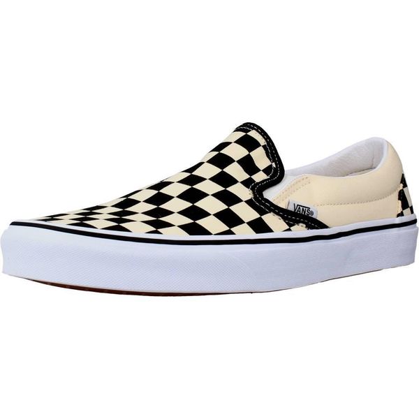 Buty VANS CLASSIC SLIP-ON Biały. Białe trampki i tenisówki damskie Vans, bez wzorów, z gumy. Za 330.99 zł.