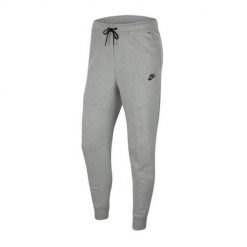 Spodnie sportowe męskie Nike Tech Fleece Jogger. Szare spodnie dresowe męskie Nike, z dresówki. Za 389.00 zł.