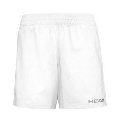 Krótkie spodenki damskie CLUB. Białe szorty damskie HEAD, bez wzorów, sportowe. W wyprzedaży za 133.00 zł.