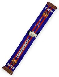 FC Barcelona 25-26, oficjalny szalik - podpisany przez Roberta Lewandowskiego. Czerwone szaliki męskie FC Barcelona, bez wzorów, z bawełny. Za 131.50 zł.