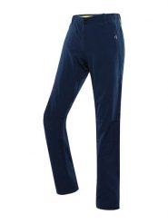 Alpine Pro Spodnie softshellowe "Hurfa" w kolorze granatowym rozmiar: 38. Niebieskie spodnie dresowe damskie Alpine Pro, m, bez wzorów, z materiału. Za 367.95 zł.