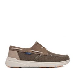 Półbuty Nautica. Brązowe półbuty męskie Nautica, bez zapięcia. Za 179.99 zł.