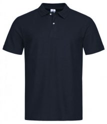 Ciemna Granatowa Bawełniana Koszulka POLO -STEDMAN- Męska, Krótki Rękaw, z Kołnierzykiem, Casualowa. Niebieskie koszulki polo męskie Stedman, m, bez wzorów, z bawełny, bez ramiączek. Za 89.00 zł.