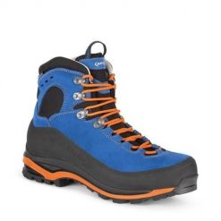Buty trekkingowe męskie Aku Superalp V-light Gtx. Niebieskie buty trekkingowe męskie Aku, z materiału, bez zapięcia, trekkingowe. Za 1,228.00 zł.