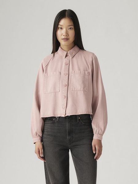 Levi's Koszula w kolorze jasnoróżowym rozmiar: XS. Różowe koszule damskie Levi's, s, bez wzorów, bez kołnierzyka, bez ramiączek. Za 97.51 zł.