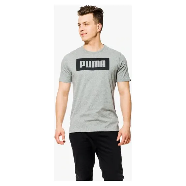 Puma Koszulka Ss Rebel Basic , szary, rozmiar XXL. Szare t-shirty sportowe męskie Puma, m, z bawełny, bez ramiączek. W wyprzedaży za 79.99 zł.