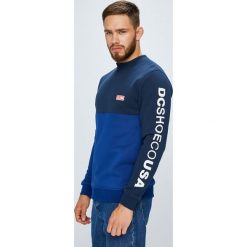 DC - Bluza. Niebieskie bluzy bez kaptura męskie DC, m, z bawełny. W wyprzedaży za 219.90 zł.