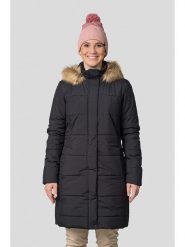 Hannah Płaszcz zimowy "Gema" w kolorze antracytowym rozmiar: 36. Czarne płaszcze damskie Hannah, na zimę, bez wzorów, z puchu. Za 513.99 zł.