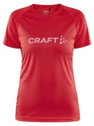 Craft Koszulka sportowa "Core Essence" w kolorze czerwonym rozmiar: XXL. Czerwone bluzki sportowe damskie Craft, xxl, bez wzorów, bez ramiączek. Za 43.99 zł.