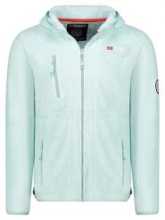 Geographical Norway Kurtka polarowa "Upload" w kolorze błękitnym rozmiar: XL. Niebieskie kurtki męskie Geographical Norway, xl, bez wzorów, z polaru, bez kaptura. Za 143.56 zł.