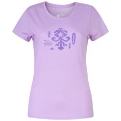 Koszulka damska Rafiki Akiyo. Czerwone t-shirty damskie Rafiki, bez wzorów, z bawełny, bez kołnierzyka. Za 212.45 zł.