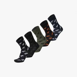 Skarpety oddychające Swedemount Forest Socks 5-pack. Skarpetki damskie SWEDEMOUNT, bez wzorów, z tkaniny. Za 79.99 zł.