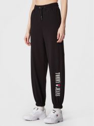 Tommy Jeans Spodnie dresowe Archive DW0DW14994 Czarny Relaxed Fit. Czarne jeansy damskie Tommy Jeans. Za 449.99 zł.