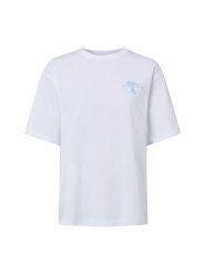 JJXX Koszulka Kobiety Bawełna (100%) biały|niebieski, L. Białe t-shirty damskie JJXX, l, bez wzorów, z bawełny, bez kołnierzyka. Za 79.95 zł.