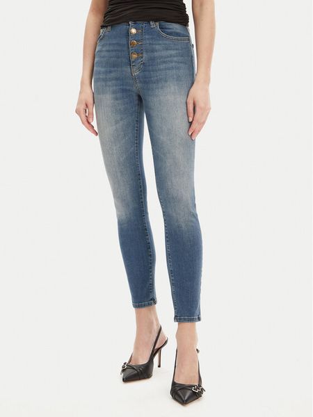 PINKO Jeansy New Susan 105330 A2DQ Niebieski Skinny Fit. Niebieskie jeansy damskie Pinko. Za 679.99 zł.