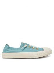 Converse Trampki Chuck Taylor All Star Shoreline Gold A13819C Niebieski. Niebieskie trampki i tenisówki damskie Converse, bez wzorów, z materiału. Za 149.99 zł.