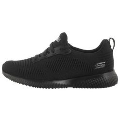 Buty na co dzień na trening damskie SKECHERS BOBS SQUAD dla aktywnych. Czarne obuwie treningowe damskie Skechers, na fitness i siłownię. Za 206.00 zł.