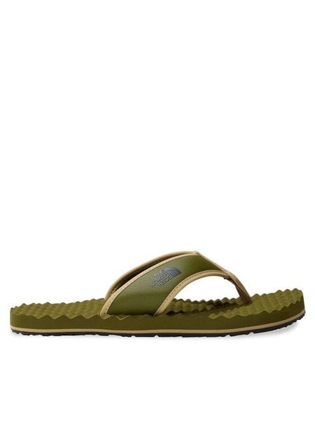 The North Face Japonki M Base Camp Flip-Flop Ii NF0A47AA3I01 Khaki. Brązowe klapki i japonki męskie The North Face, ze skóry. Za 169.99 zł.