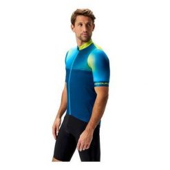 Koszulka rowerowa męska Endura Bitmap FS260. Niebieskie t-shirty sportowe męskie ENDURA, m, bez ramiączek, rowerowe. Za 279.99 zł.