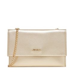 Torebka JENNY. Żółte torebki klasyczne damskie Jenny, bez wzorów, wizytowe, bez kołnierzyka, bez ramiączek. Za 69.99 zł.