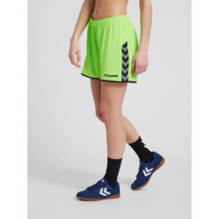 Szorty damskie Hummel hmlautentyczne Poly. Zielone szorty damskie HUMMEL, bez wzorów, sportowe. Za 113.00 zł.