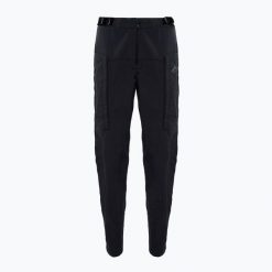 Spodnie do biegania damskie Nike Trail Repel Mid-Rise. Czarne spodnie materiałowe damskie Nike, bez wzorów, sportowe. Za 469.99 zł.