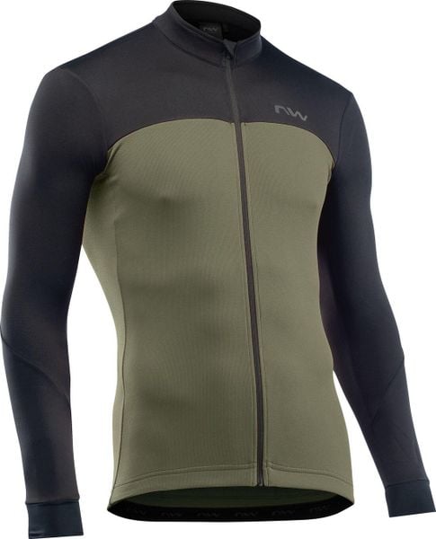 Kurtka z pełnym zamkiem błyskawicznym Northwave Force 2. Zielone kurtki treningowe męskie Northwave, l, bez wzorów, z materiału, rowerowe. Za 329.99 zł.