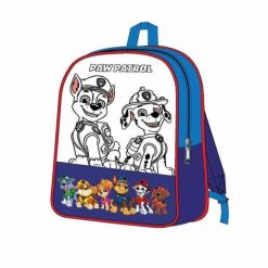 Plecak szkolny PAW PATROL Niebieski. Niebieskie plecaki damskie Paw Patrol, bez wzorów, biznesowe. Za 84.50 zł.