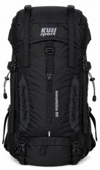 Plecak Mountains 60 L na bardziej wymagające górskie wędrówki,. Czarne plecaki damskie KUBISPORT, bez wzorów, z materiału. Za 244.00 zł.