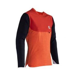 Koszulka rowerowa LEATT Jersey MTB AllMtn 5.0. Czerwone t-shirty sportowe męskie LEATT, z jersey, bez ramiączek, rowerowe. Za 569.00 zł.