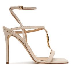 Sandały Elisabetta Franchi. Sandały damskie Elisabetta Franchi, bez wzorów, bez obcasa, na szpilce. Za 3,369.00 zł.