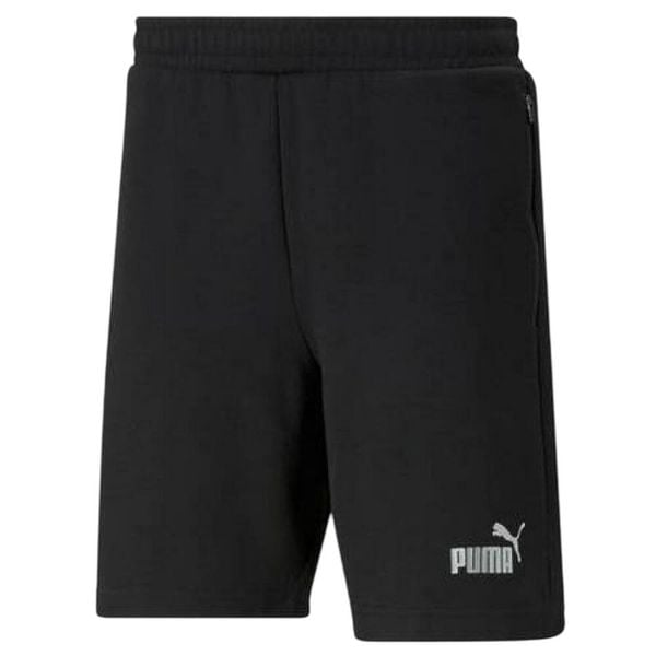 Shorty Męskie Logo. Czarne szorty męskie Puma, bez wzorów, sportowe. Za 150.99 zł.