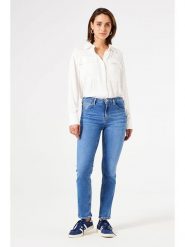 Garcia Dżinsy - Regular fit - w kolorze niebieskim rozmiar: W28. Niebieskie jeansy damskie Garcia. Za 118.56 zł.